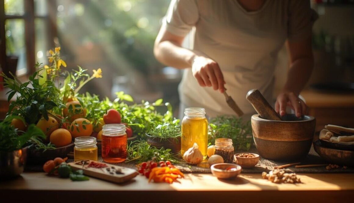 Organic Health Remedies at Home